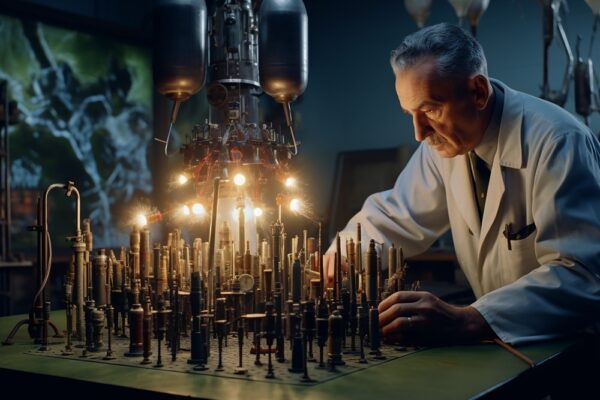 oppenheimer is working nuclear bomb details lab scientist is researching